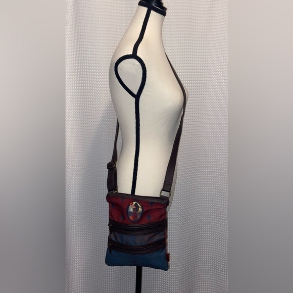 Women’s KETTO fabric crossbody bag - Picture 2 of 12